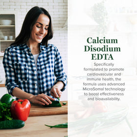 Détails de l'étiquette du Calcium Disodium E-D-T-A 60 ml