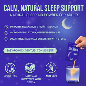Détails de l'étiquette du complément alimentaire sommeil Dr. Price's