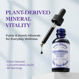 Détails de l'étiquette du concentré Inner Vitality de Morningstar Minerals