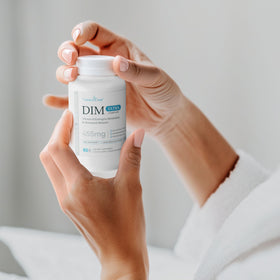 Détails de l'étiquette du flacon Naturalfem DIM 350mg Ultra Complex