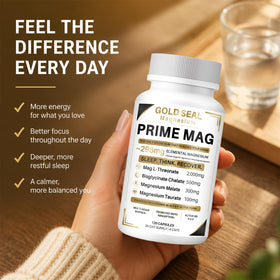 Détails de l'étiquette du Gold Seal Magnesium Complex