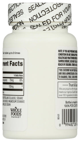 Détails de l'étiquette du produit 365 Acide Alpha Lipoïque