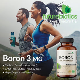 Détails de l'étiquette Futurebiotics Bore 3 mg