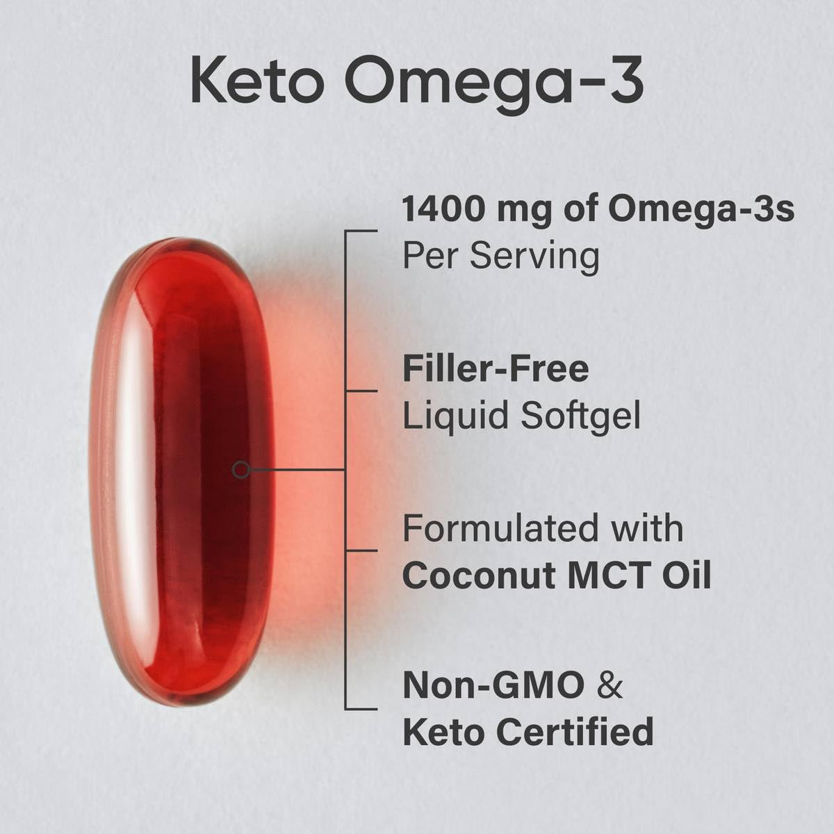 Détails de l'étiquette sur Sports Research Omega-3 Huile de Poisson