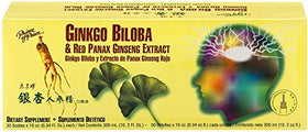 Détails de l'extrait de Ginkgo Ginseng Prince Of Peace, bouteille de 10 ml