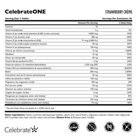 Détails de la boîte Celebrate Bariatric Chewables