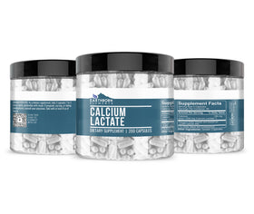 Détails de la boîte de Calcium Lactate Earthborn Elements