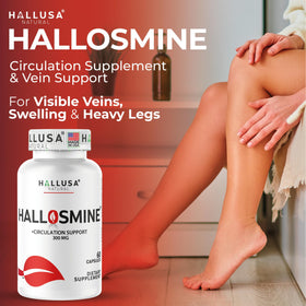 Détails de la boîte de Diosmine Circulation Hallusa Natural