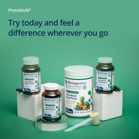 Détails de la boîte de Metagenics PhytoMulti Multivitamine