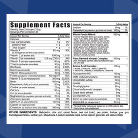 Détails de la boîte de poudre multivitamine Youngevity