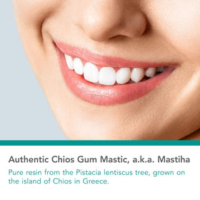 Détails de la capsule de Mastic Gum Chios d'Allergy Research Group