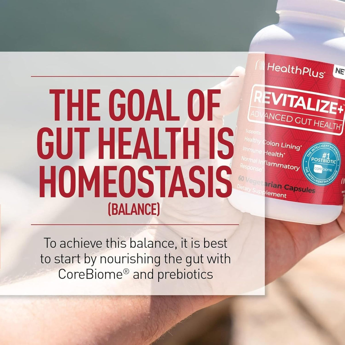 Détails de la composition de Health Plus Revitalize+ Complément Alimentaire