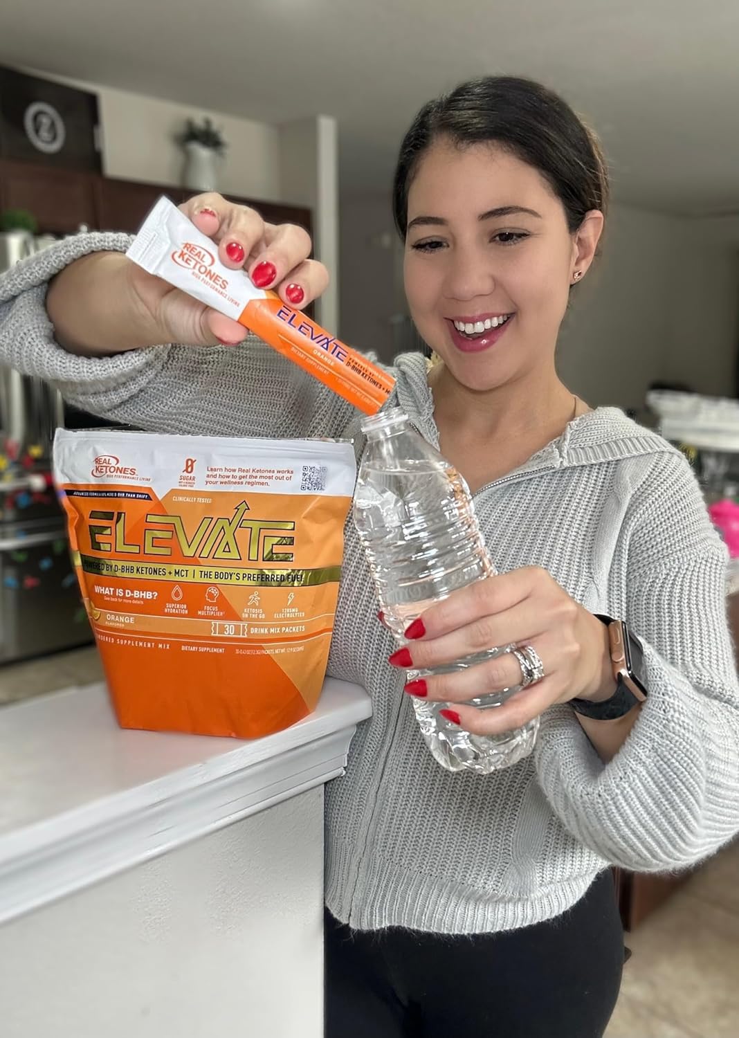 Détails de la composition des sachets Real Ketones BHB et MCT