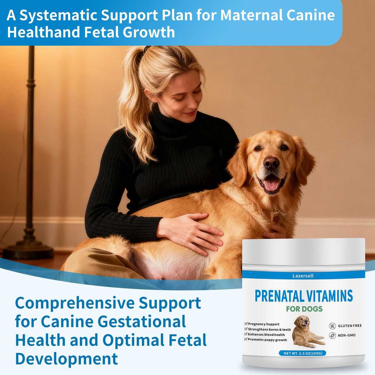 Détails de la composition des vitamines prénatales pour chiens