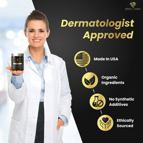 Détails de la crème hydratante Nature's Blessing avec ingrédients naturels