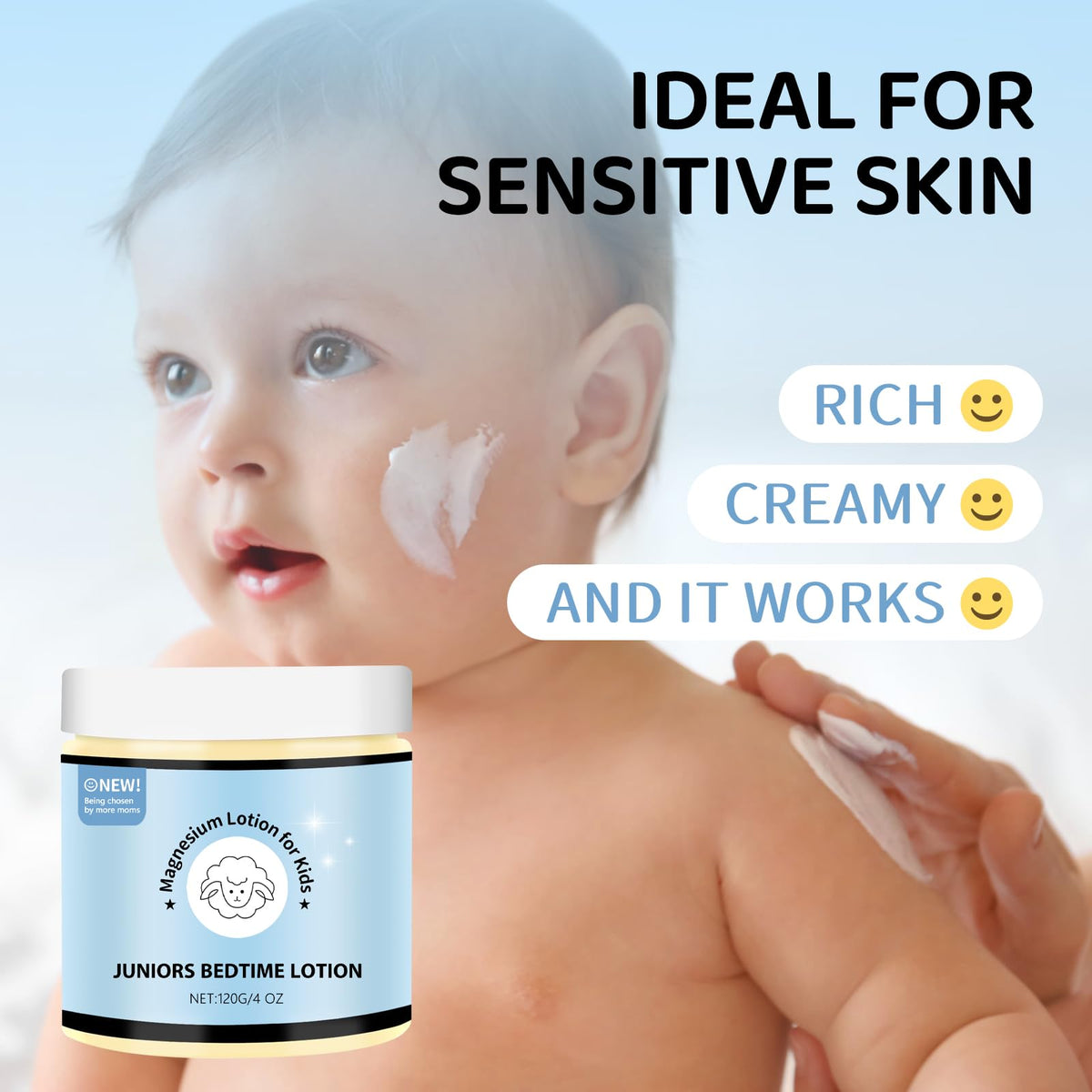Détails de la lotion de magnésium LUusmm pour enfants
