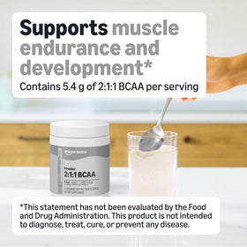 Détails de la poudre BCAA 2:1:1 Basics