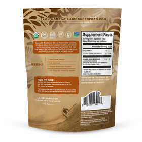 Détails de la poudre de champignon Reishi bio Laird Superfood