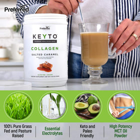 Détails de la poudre de collagène Keto Preferred Elements