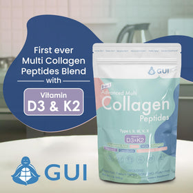 Détails de la poudre de collagène Multi 8-en-1 de GUI