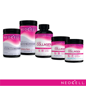 Détails de la poudre de collagène NeoCell avec cuillère
