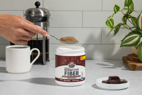 Détails de la poudre de complément alimentaire Manitoba Harvest BioActif au chocolat