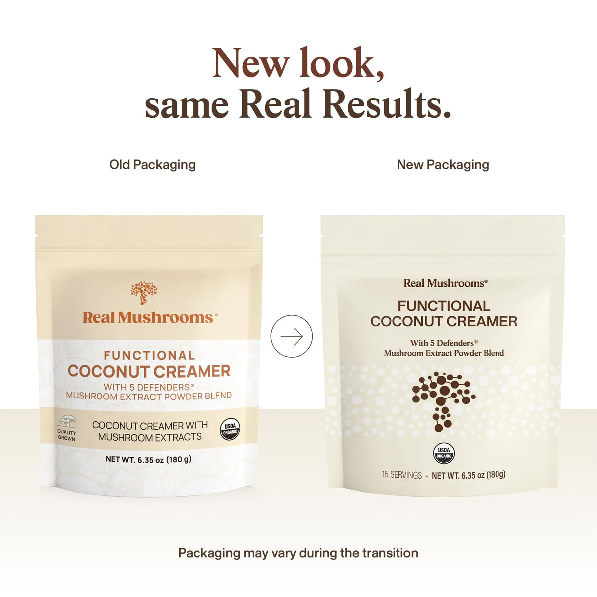 Détails de la poudre de crème de coco Real Mushrooms