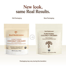 Détails de la poudre de crème de coco Real Mushrooms