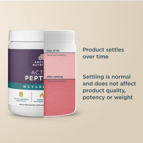 Détails de la Poudre de Métabolisme Active Peptides, ingrédients et dosage