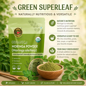 Détails de la poudre de Moringa Bio SPICE MAGIC