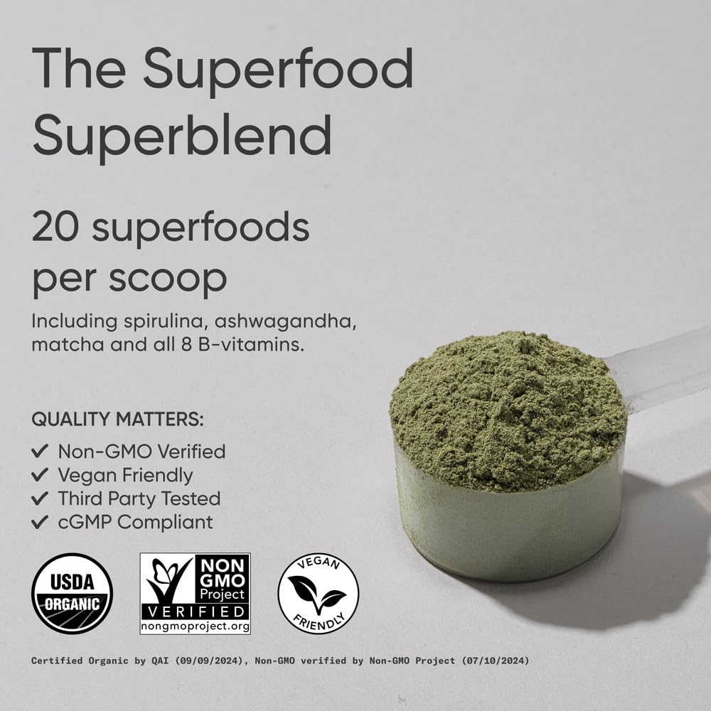 Détails de la poudre Superfood Bio Sports Research Ananas Coco