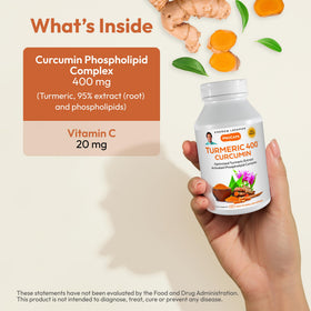 Détails des capsules ANDREW LESSMAN Curcuma 400 mg