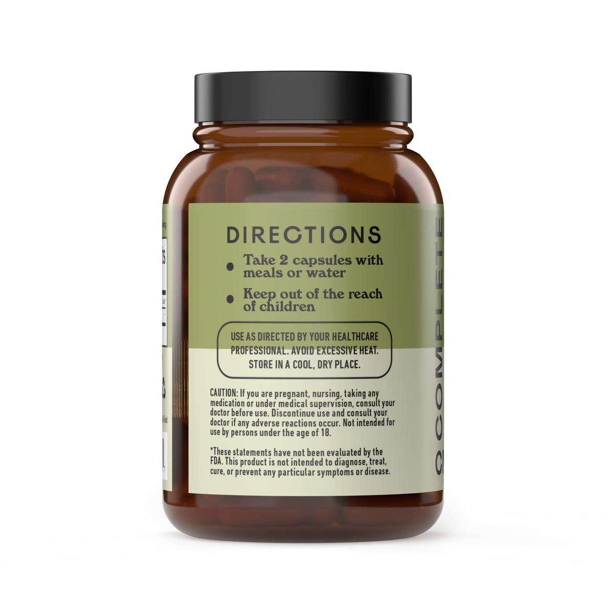 Détails des capsules d'extrait de feuille d'olivier 550mg