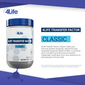 Détails des capsules de 4Life Complément Alimentaire Classic