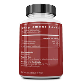 Détails des capsules de Cœur de Bœuf Ancestral Supplements