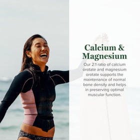 Détails des capsules de Calcium et Magnésium Orotate