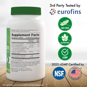 Détails des capsules de Calcium Liquide Health Thru Nutrition