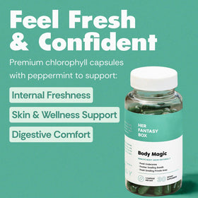 Détails des capsules de chlorophylle Her Fantasy Box