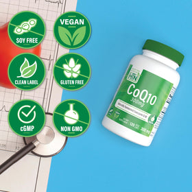 Détails des capsules de CoQ-10 300mg Health Thru Nutrition
