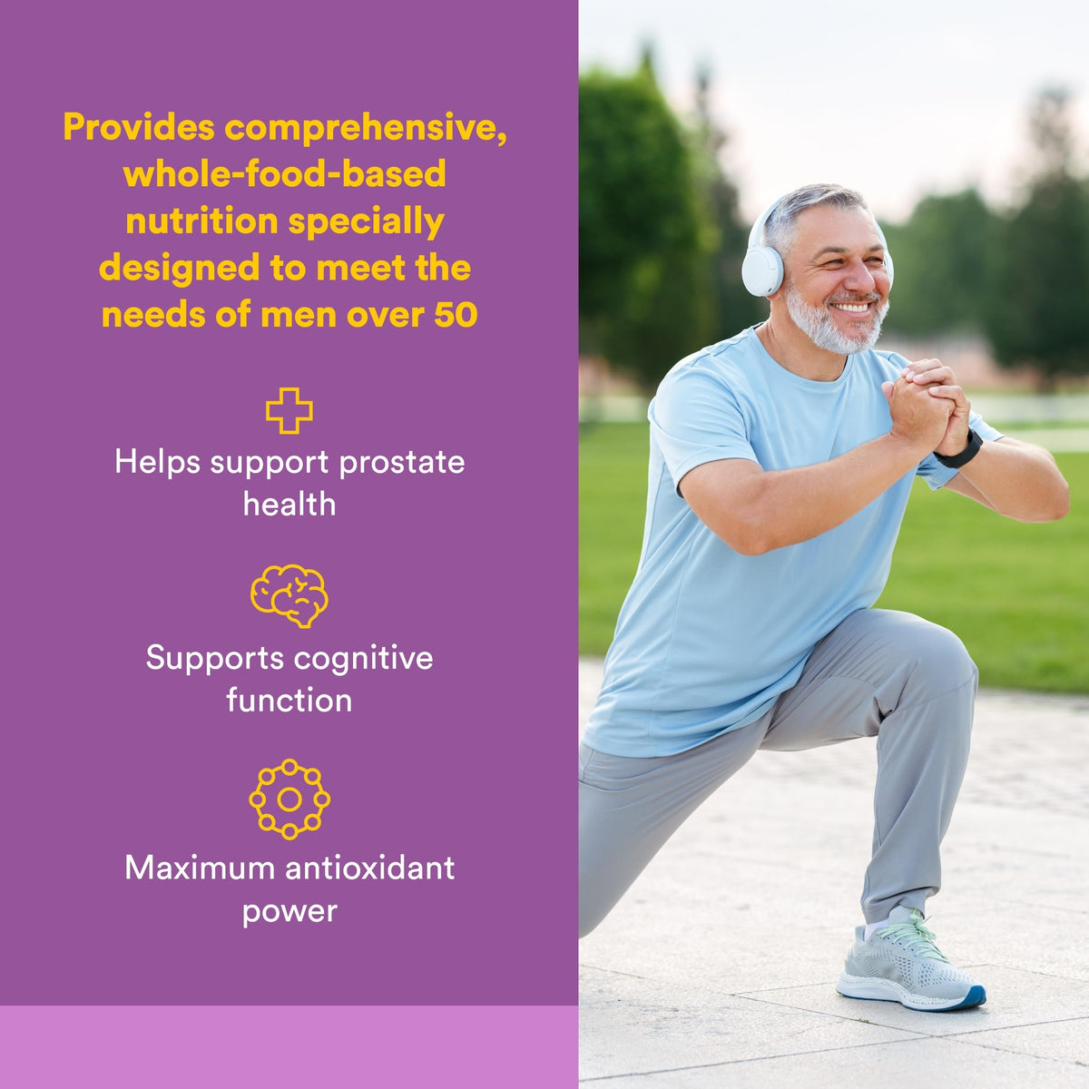 Détails des capsules de Multivitamines Femme 50+ Natural Factors