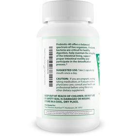 Détails des capsules de Organic Fungus Nuker sur une table