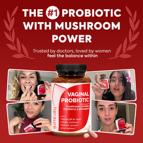 Détails des capsules de Probiotiques Vaginales HerAuré