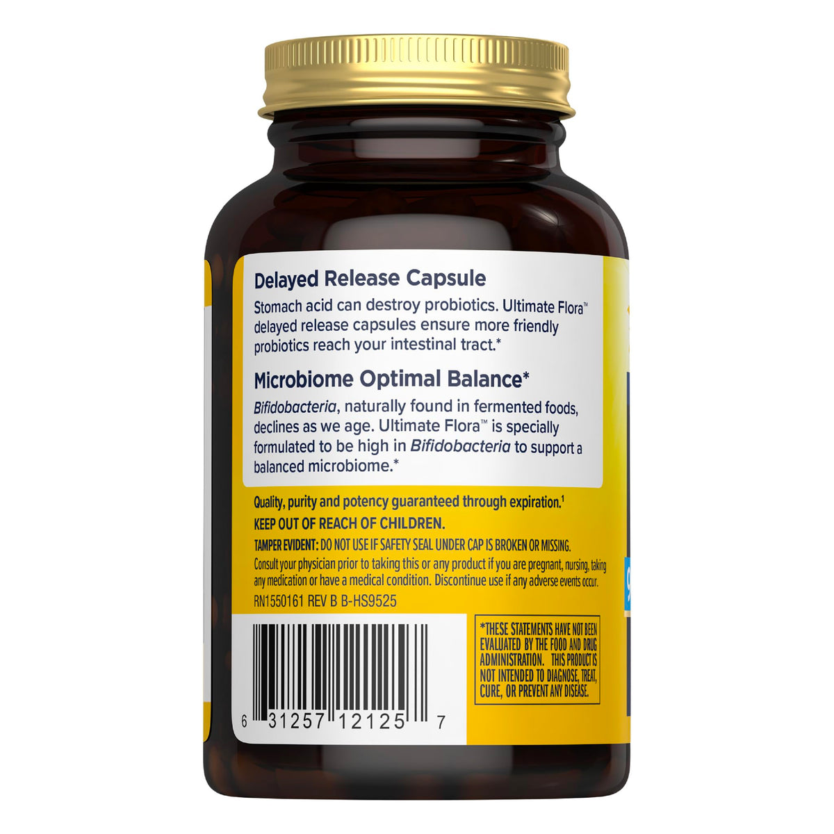 Détails des capsules de Renew Life Probiotiques pour Hommes