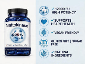 Détails des capsules de SEAFLEX Nattokinase 12 000 FU