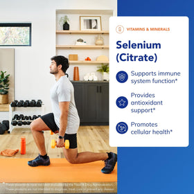 Détails des capsules de Sélénium (Citrate) Pure Encapsulations