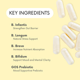 Détails des capsules Lifted Naturals Probiotiques
