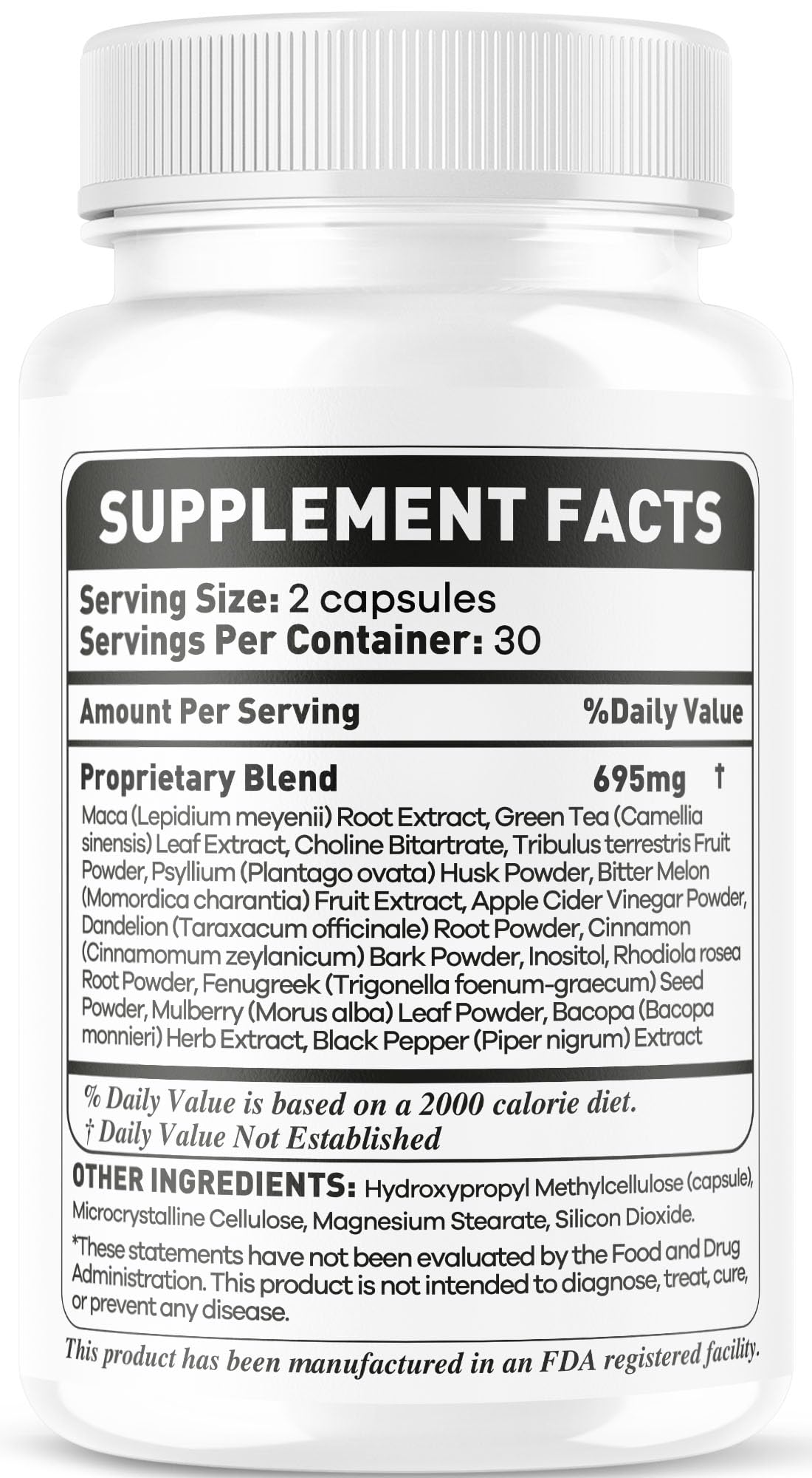 Détails des capsules OVICIA Pulse Male Pills