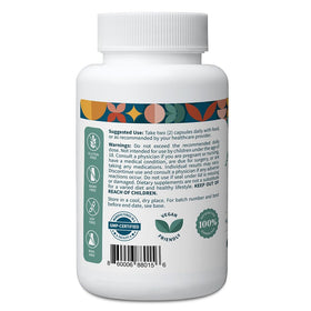 Détails des capsules végétales Ashwagandha Pattern Wellness