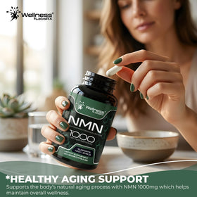 Détails des capsules végétales du complément NMN 1000mg