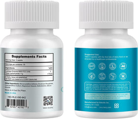 Détails des comprimés Heivy Lactase 9000 FCC
